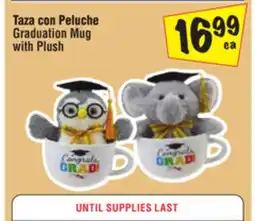 El Super Graduation Mug with Plush offer