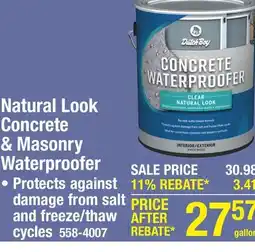 Menards Dutch Boy Natural Look Water-Based Concrete & Masonry Waterproofer - 1 gal offer