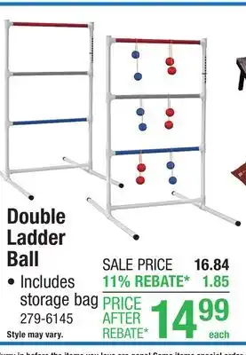 Menards MD Sports Double Ladder Ball Game offer