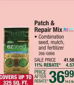 Menards Scotts EZ Seed Patch & Repair Sun and Shade Mix - 14.5 lb offer