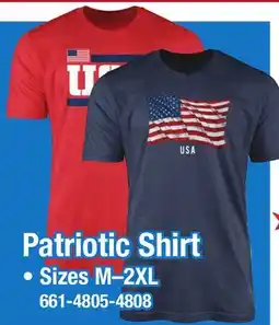 Menards Patriotic T-Shirt - Assorted Styles - Medium offer