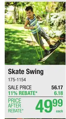 Menards Slackers Skate Swing offer