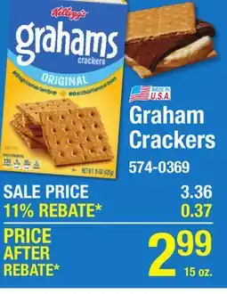 Menards Keebler Grahams Crackers - 15 oz offer