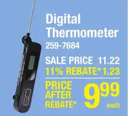 Menards Char-Broil Digital Thermometer offer