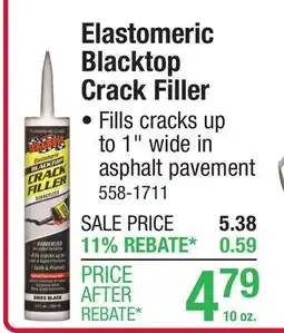 Menards SealBest Elastomeric Blacktop Crack Filler - 10 oz offer