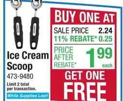 Menards Farberware Professional Ice Cream Scoop offer