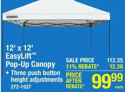 Menards Guidesman 12' x 12' EasyLift Pop-Up Canopy offer