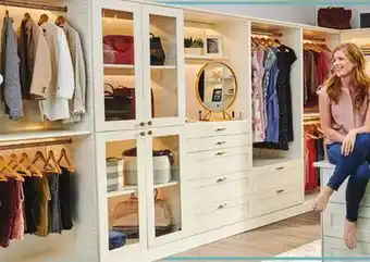 Menards KLËARVŪE Closets Strömma White Closet offer