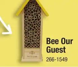 Menards Bambeco 12 Yellow Bee Our Guest Bee House offer