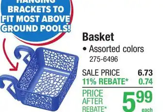 Menards Pool Basket - Assorted Styles offer