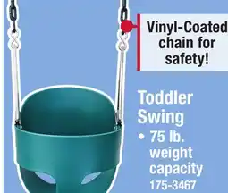 Menards Toddler Bucket Swing offer