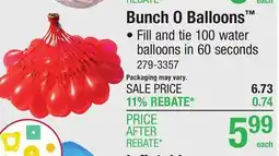 Menards Zuru X-Shot Bunch O Balloons Water Balloons - Assorted Styles offer