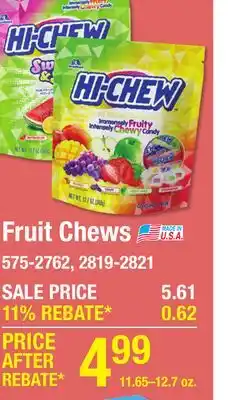 Menards HI-CHEW Original Mix Fruit Chews - 12.7 oz offer