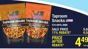 Menards Sprecher Taproom Snacks Beer Cheese Mix - 14 oz offer
