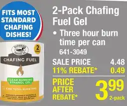 Menards Superior Trading Co. Chafing Fuel Gel - 2 Pack offer