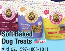 Menards Pro Bakery Bites Banana Split Soft Baked Dog Treats - 6 oz offer