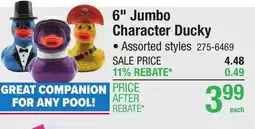 Menards Quackeez Duckeez - Assorted Styles offer