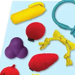 Menards Playology Small Beef Scented Squeaky Ball Dog Toy offer
