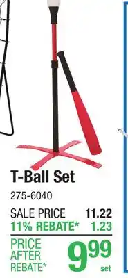 Menards MD Sports T-Ball Set offer