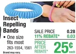 Menards BuggyBeds Mosquito Repellent Band - 1 Count offer