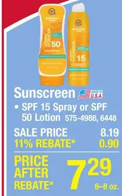 Menards Australian Gold SPF 15 Continuous Spray Clear Sunscreen - 6 oz offer
