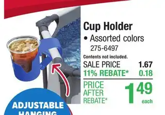 Menards Pool Cupholder - Assorted Styles offer
