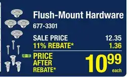 Menards Delta Easy-Cleat Flush Mounting Hardware for Small Mirrors offer