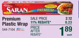 Menards Saran Premium Plastic Wrap - 100 sq. ft offer