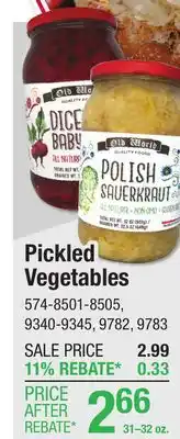 Menards Old World Quality Foods Red Cabbage with Apple - 31 oz offer