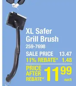 Menards Char-Broil Safer Grill Brush XL offer