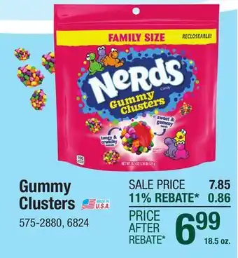 Menards Nerds Very Berry Gummy Clusters Candy - 18.5 oz offer