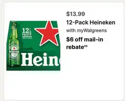 Walgreens 12-Pack Heineken offer
