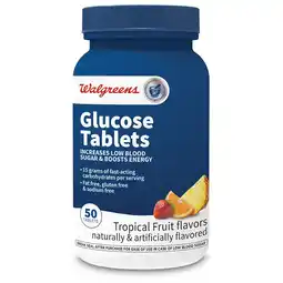 Walgreens Glucose Tablets Tropical Fruit offer