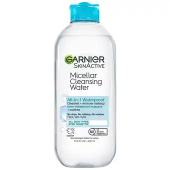 Walgreens Micellar Cleansing Water For Waterproof & Long-Wear Makeup offer