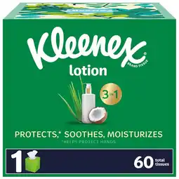 Walgreens Soothing Lotion Facial Tissues with Coconut Oil 60 Tissues per Box offer