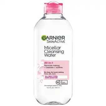 Walgreens Micellar Cleansing Water Cleanser & Makeup Remover, For All Skin Types offer