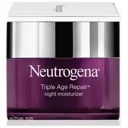 Walgreens Triple Age Repair Anti-Aging Night Face Moisturizer offer