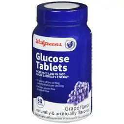 Walgreens Glucose Tablets Grape offer