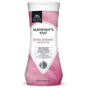 Walgreens Cleansing Wash for Sensitive Skin Simply Sensitive offer