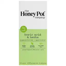 Walgreens Boric Acid + Herbs Suppositories offer