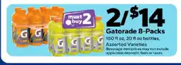 Save a Lot Gatorade 8-Packs offer