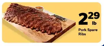 Save a Lot Pork Spare Ribs offer