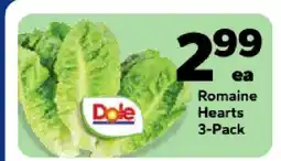 Save a Lot Dole Romaine hearts offer