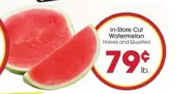 Giant Eagle In-Store Cut Watermelon offer
