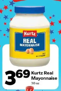 Save a Lot Kurtz Real Mayonnaise offer