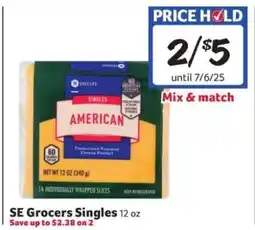 Winn Dixie SE Grocers Singles offer