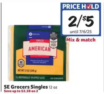 Winn Dixie SE Grocers Singles offer