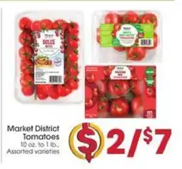 Giant Eagle Market District Tomatoes offer