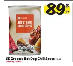 Winn Dixie SE Grocers Hot Dog Chili Sauce offer