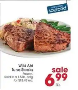 Giant Eagle Wild Ahi Tuna Steaks offer